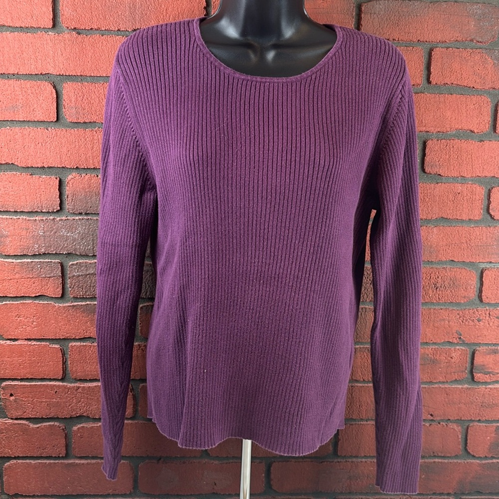 Nordstrom Sweater‎ Womans Large Purple